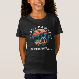 Wiedersehen Vacation Name Zelt Familie Camping Rei T-Shirt