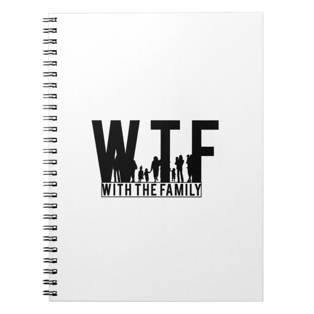 Wiedersehen WTF mit Familie Notizblock (Vorderseite)