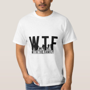Wiedersehen WTF mit Familie T-Shirt