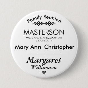 Wiedersehen zur Verbindung von Familienbaum Button