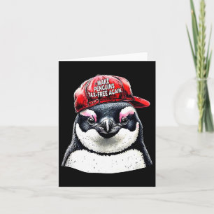 Wiederum Steuerfrei für Pinguin - Resist Penguins  Karte