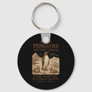 Wiederum Steuerfrei für Pinguin - Resist Penguins  Schlüsselanhänger