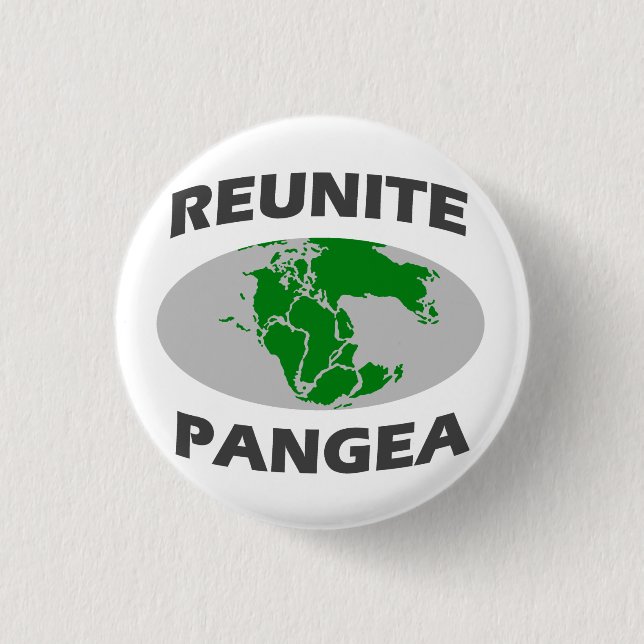 Wiedervereinigen Sie sich Pangea Button (Vorderseite)