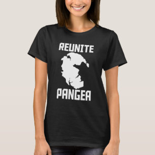 Wiedervereinigter Pangea Geologist Wissenschaftler T-Shirt
