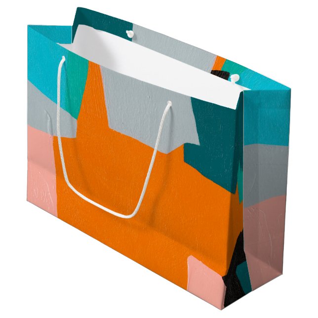 Wiedervereinigung Große Geschenktüte (Vorderseite Schrägansicht)