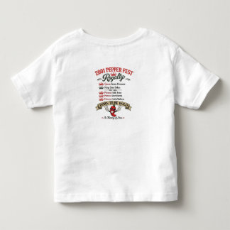 Wiedervereinigung Kleinkind/Baby 2001 Pepper Fest Kleinkind T-shirt