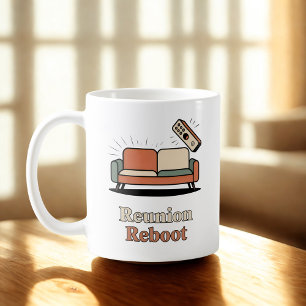 Wiedervereinigung Neustart   Urlaubschaos Humor Kaffeetasse