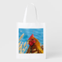 Wiederverwendbare Lebensmitteltasche mit Maui-Hühn