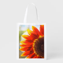 Wiederverwendbare Lebensmitteltasche - Sonnenblume
