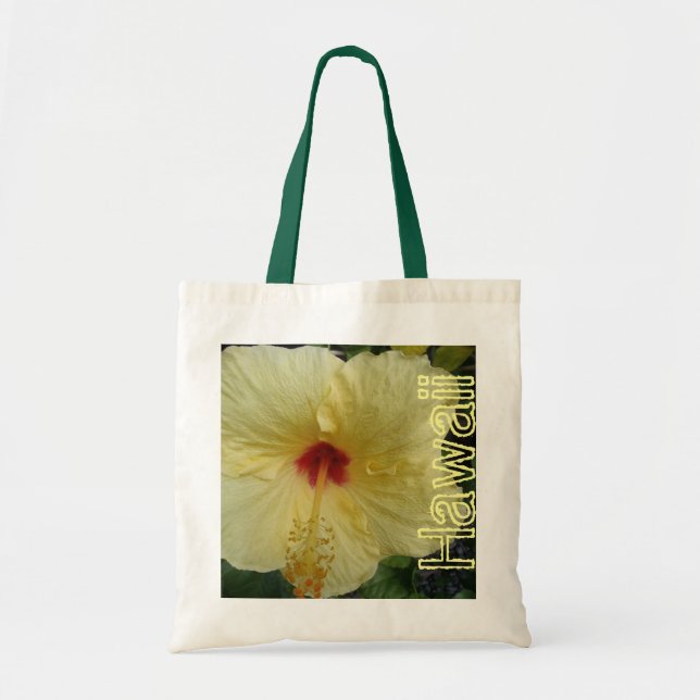 Wiederverwendbare Tasche des hawaiischen Hibiskus (Vorne)