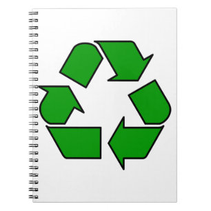 Wiederverwendung und Recycle Notizblock