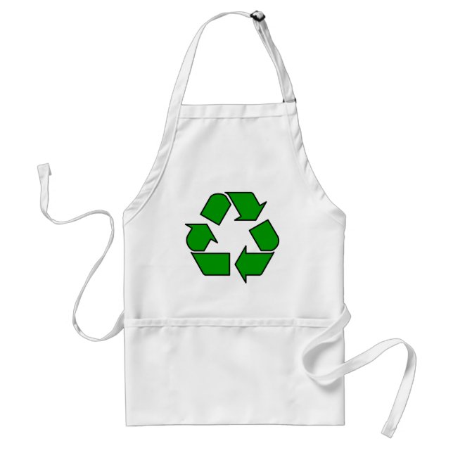 Wiederverwendung und Recycle Schürze (Vorne)