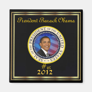 WIEDERWACHSENPRÄSIDENT OBAMA 2012 MAGNET