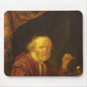 Wiegen des Goldes Mousepad
