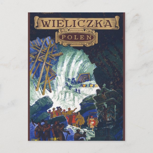 Wieliczka Polen / Polen Postkarte (Vorderseite)
