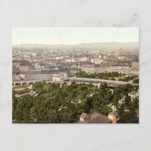 Wien aus Riesenrad, Österreich Postkarte