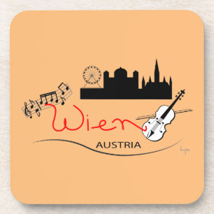 Wien, Austria - Österreich Getränkeuntersetzer