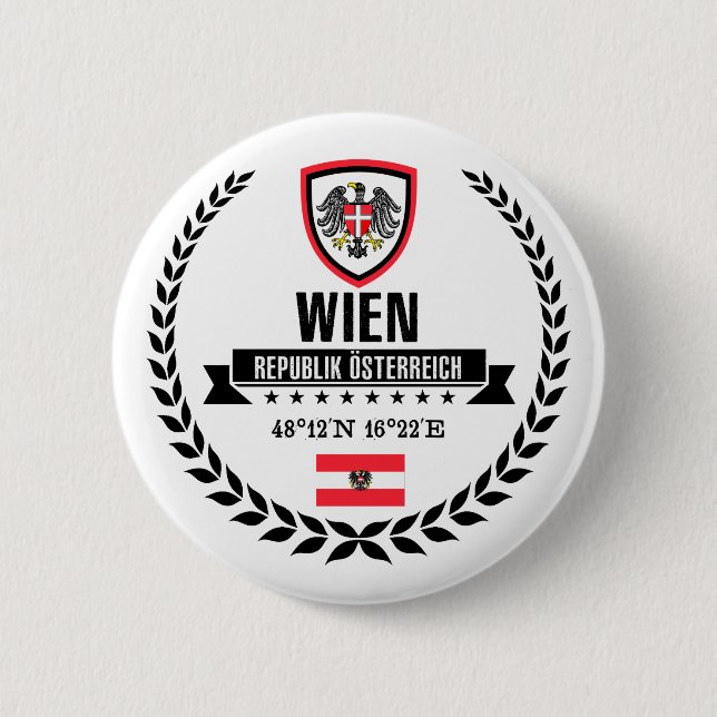 Wien Button (Vorderseite)