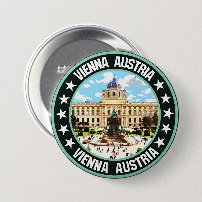 Wien Button (Vorne & Hinten)