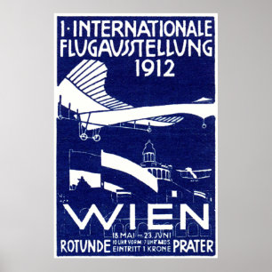 Wien-Flugschau-Plakat 1912 Poster