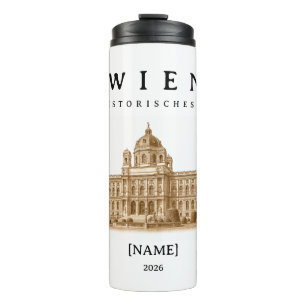Wien Kunsthistorisches Museum   Name & Jahr Thermosbecher