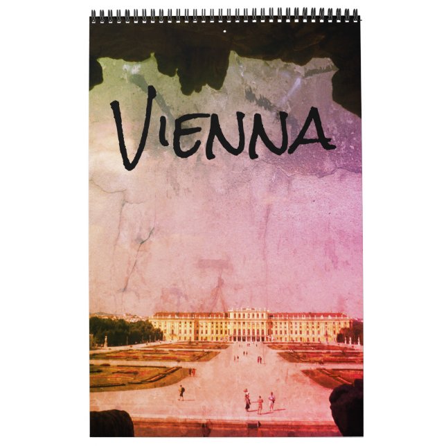 Wien Österreich 2026 15 Monate Kalender (Titelbild)