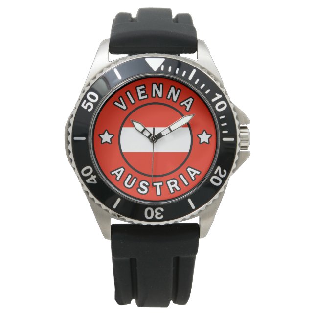 Wien Österreich Armbanduhr (Vorderseite)