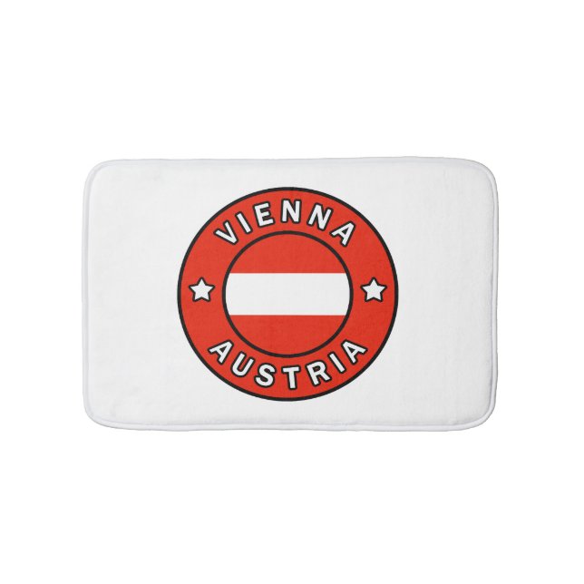 Wien Österreich Badematte (Vorderseite)