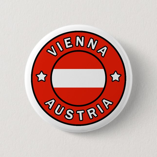Wien Österreich Button (Vorderseite)