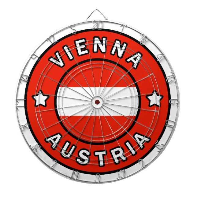 Wien Österreich Dartscheibe (vorne)