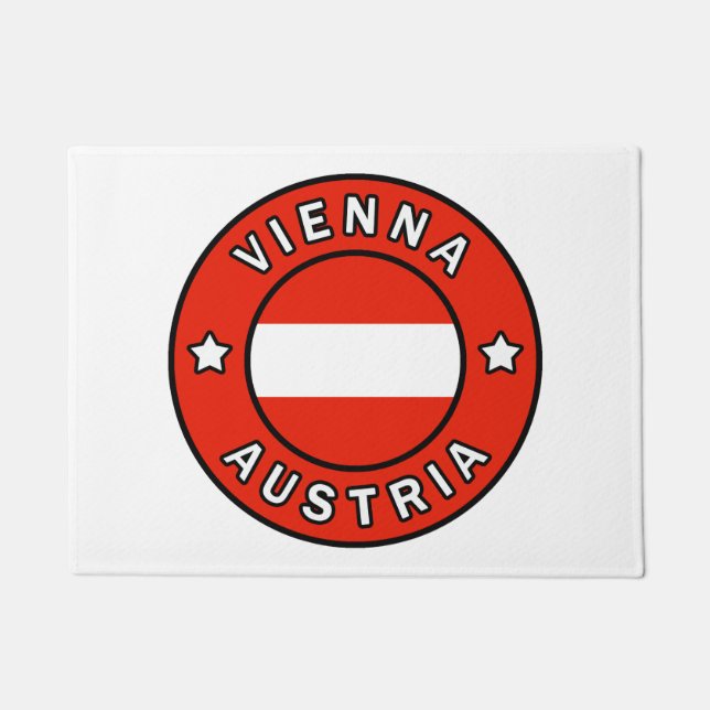 Wien Österreich Fußmatte (Vorderseite)