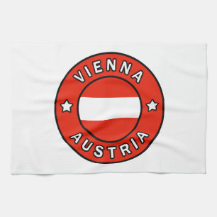 Wien Österreich Geschirrtuch