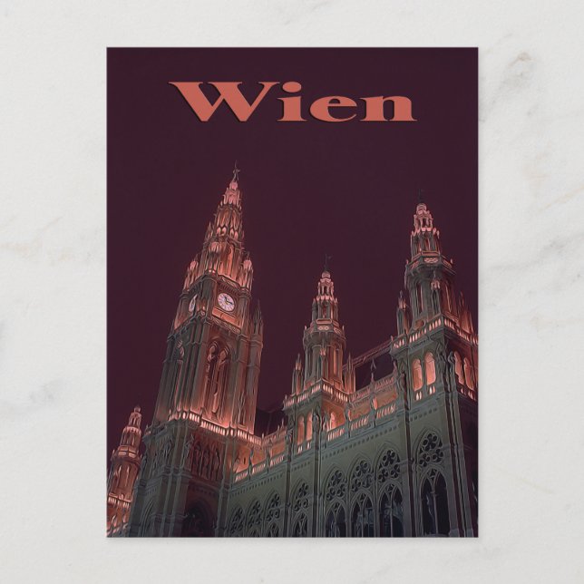 Wien Österreich Postkarte (Vorderseite)