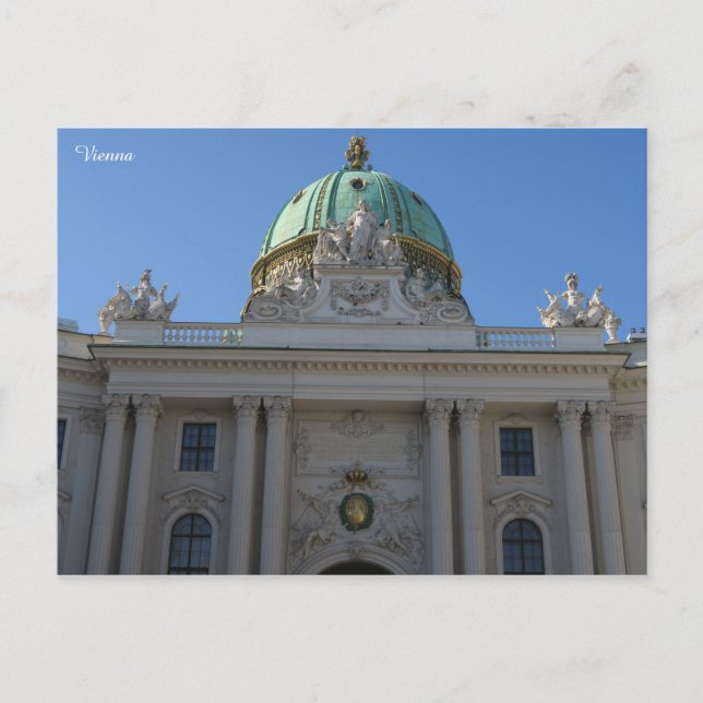 Wien Österreich Postkarte (Vorderseite)