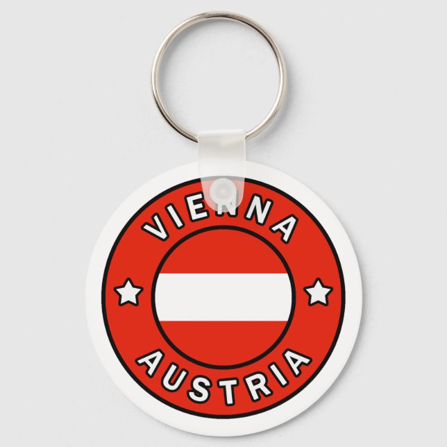 Wien Österreich Schlüsselanhänger (Vorderseite)