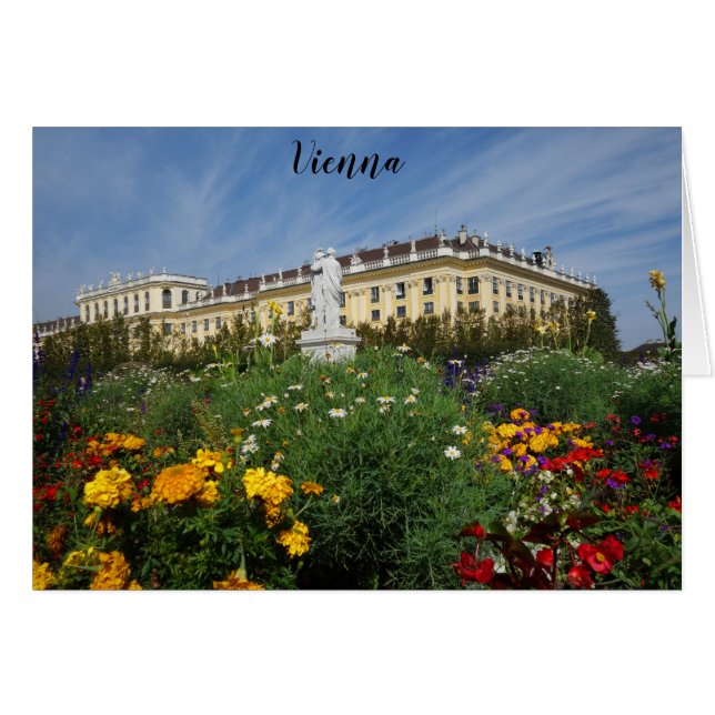 Wien Österreich Schonbrunn Palace Travel (Vorderseite (Horizontal))