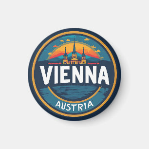 Wien Österreich Urlaubserinnerung für Reisebegeist Magnet