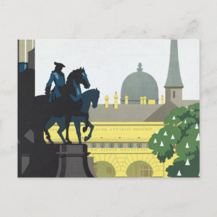 Wien Österreich - Vintage Reise Postkarte