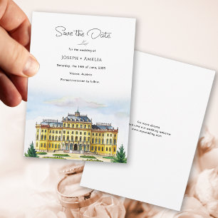 Wien Österreich Ziel Hochzeit Termin vormerken Save The Date