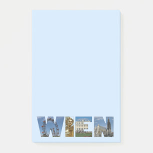 Wien Post-it Klebezettel