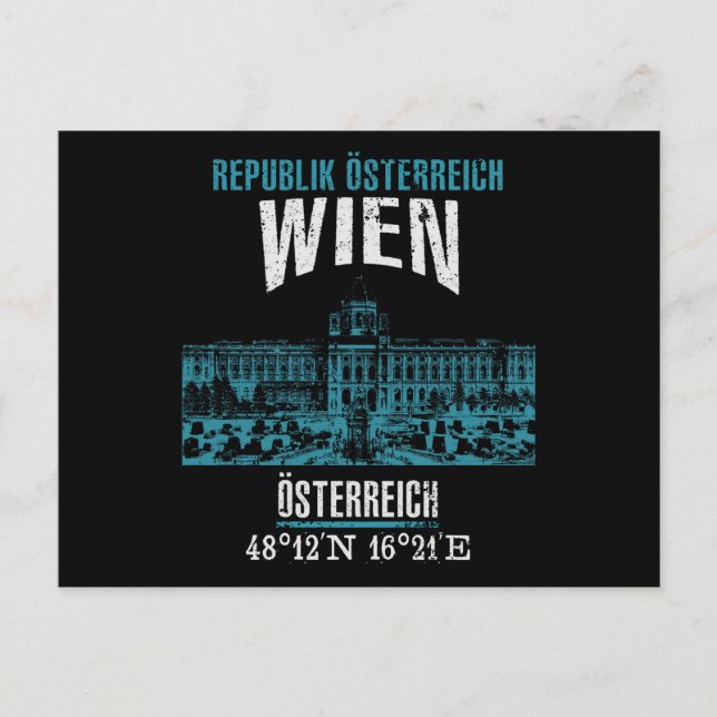 Wien Postkarte (Vorderseite)