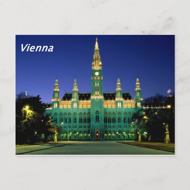 Wien-Rathaus—[kan.k].JPG Postkarte (Vorderseite)