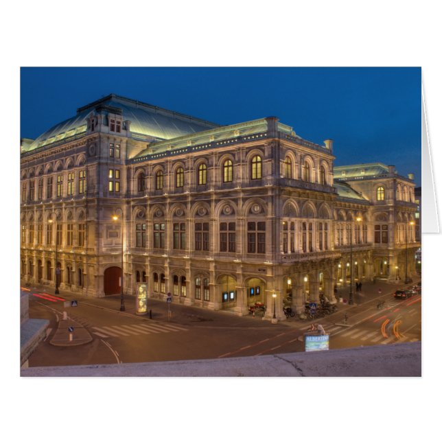Wien Staat Opera, Österreich (Vorderseite (Horizontal))