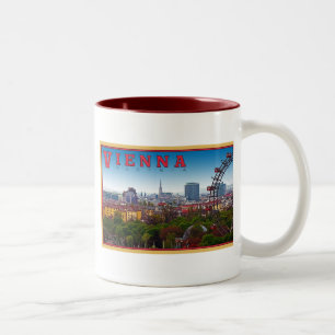Wien - Stadtansicht Zweifarbige Tasse