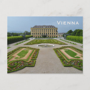 Wien Vintage Tourismus Reise Hinzufügen Postkarte