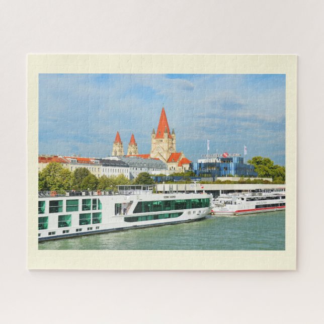 Wien von der Donau (Horizontal)
