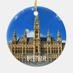 Wien-Weihnachtsverzierung Keramikornament