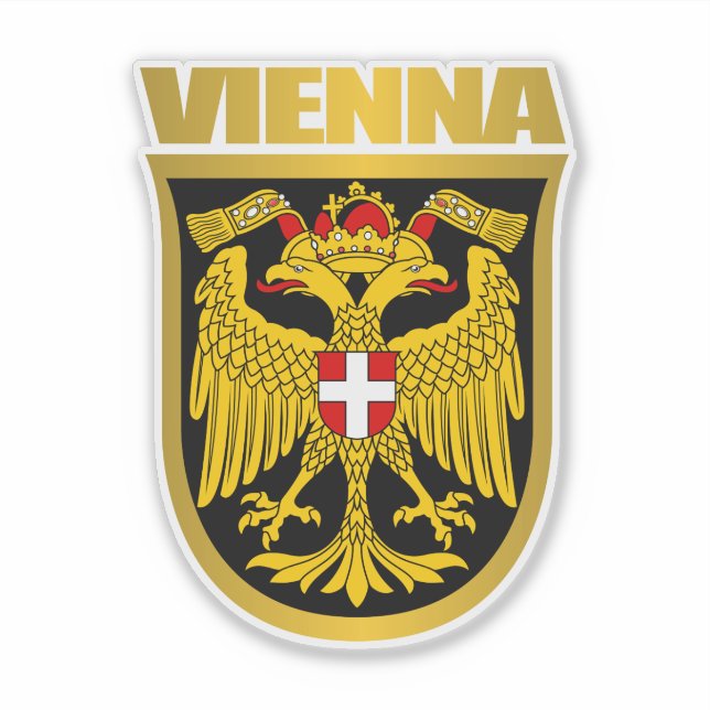 Wien/Wien Aufkleber (Vorderseite)
