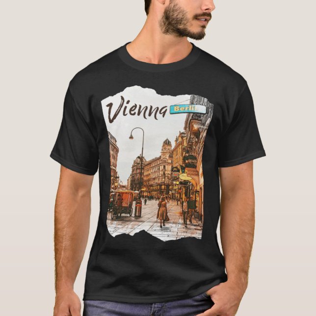 Wien Wien Wien Wien T-Shirt (Vorderseite)