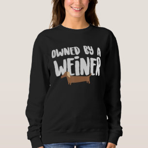 Wiener Hund Dachshund Hund Sweatshirt
